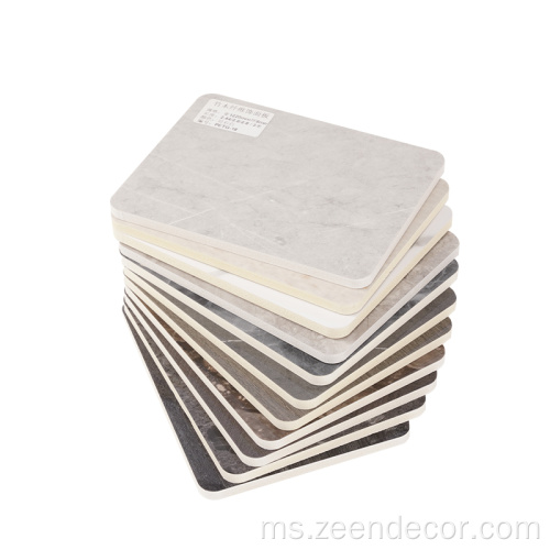 Lembaran Venir Tekstur Marmar Marmar Flame-Retardant